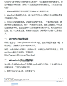 Wireshark保姆级使用指南